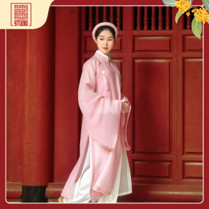 áo tấc hồng đào