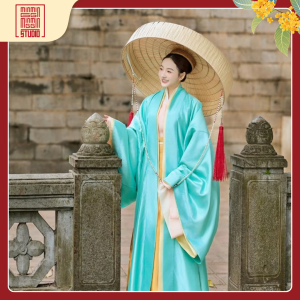 Áo Giao Lĩnh Xanh Ngọc Thanh Nhã