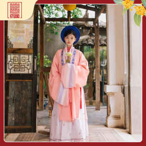 áo nhật bình cách tân hồng phấn