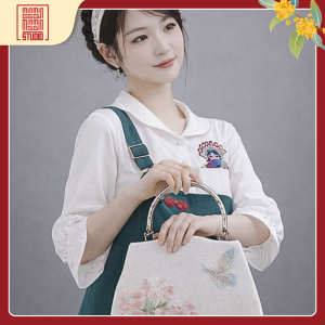 hán phục cách tân thanh lam