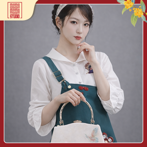 hán phục cách tân thanh lam